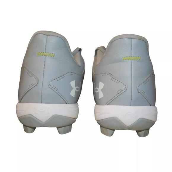 Under Armour Leadoff Low RM Baseball Cleats Men's Size 12 Gray Leather Summer Sp - Picture 7 of 12